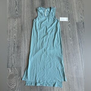 Lululemon All Yours Tank Maxi Dress in Tidewater Teal Size 6